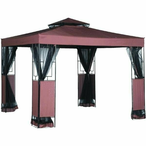 Pacific Casual   Bgz Replacement Mosquito Netting For Cabin Style Garden House Gazebo 5BGZ11032212